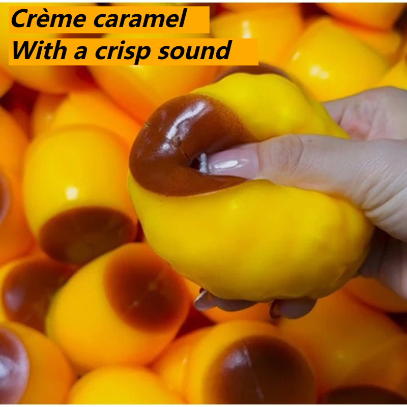 Party Games Gifts - //Crispy Sound Caramel Pudding Squeezing Toy