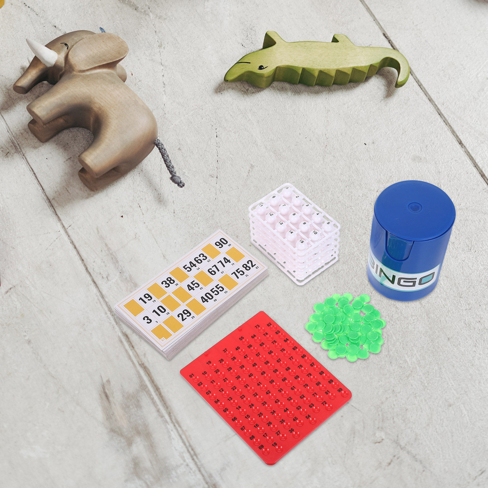 1Set Color Matching Bingo Game - Party Games Bingo 评论和价格