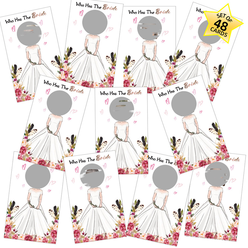 New Bridal Shower Games - Who  - Party Games Bachelorette 评论和价格