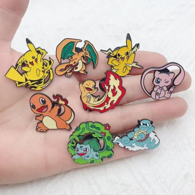 8pcs alloy drip oil cartoon ba - Party Games Gifts 评论和价格