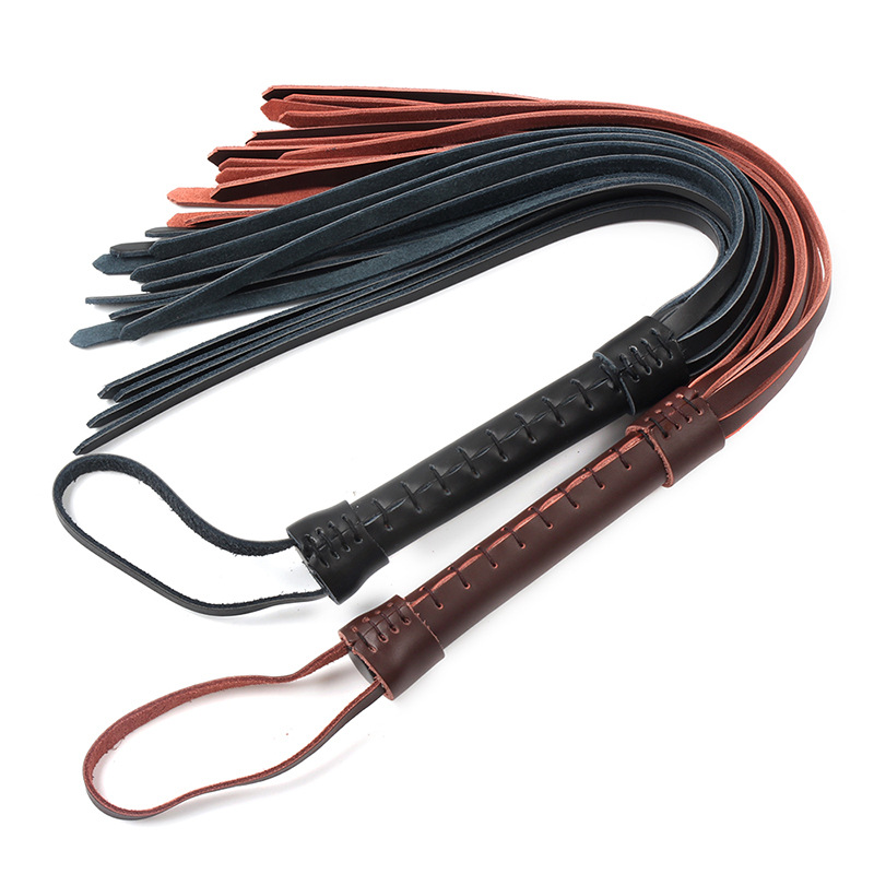 Erotic Leather Flogger BDSM Bu - Party Games For Adults 评论和价格