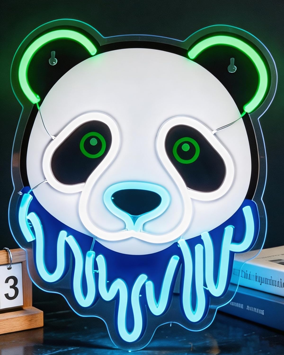 Panda LED Neon Sign USB Neon L - Zoo Party Games 评论和价格