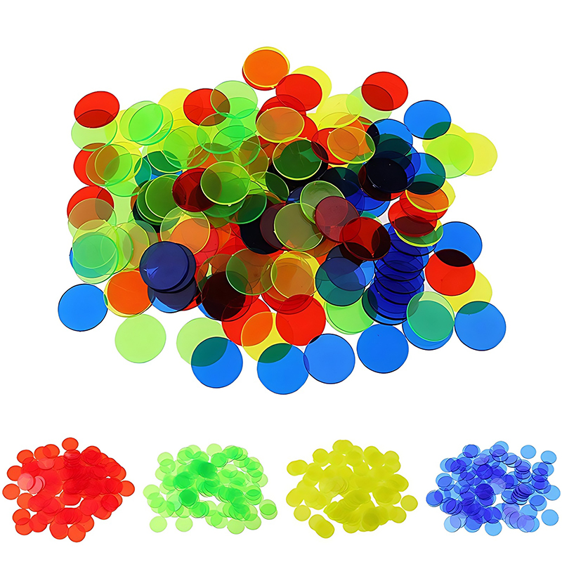 100/200PCS 19mm Round Count Ch - Party Games Bingo 评论和价格