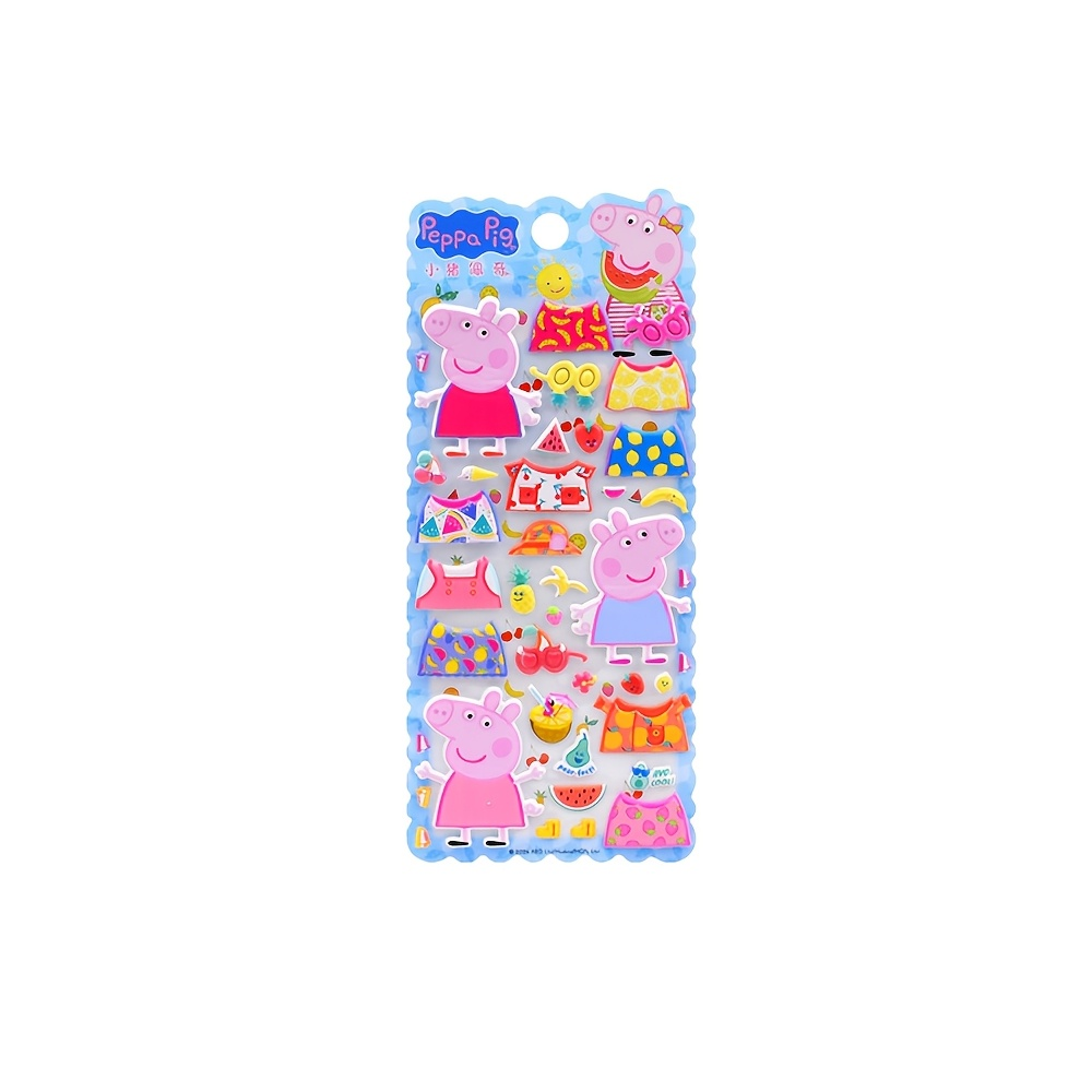 1 pc Cartoon 3D Puffy Sticker  - Party Games Best 评论和价格