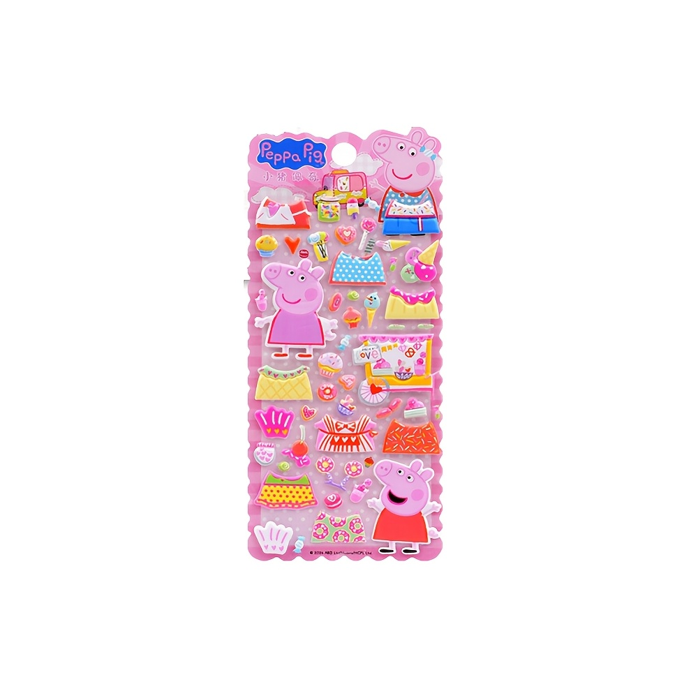 1 pc Cartoon 3D Puffy Sticker  - Party Games Best 评论和价格