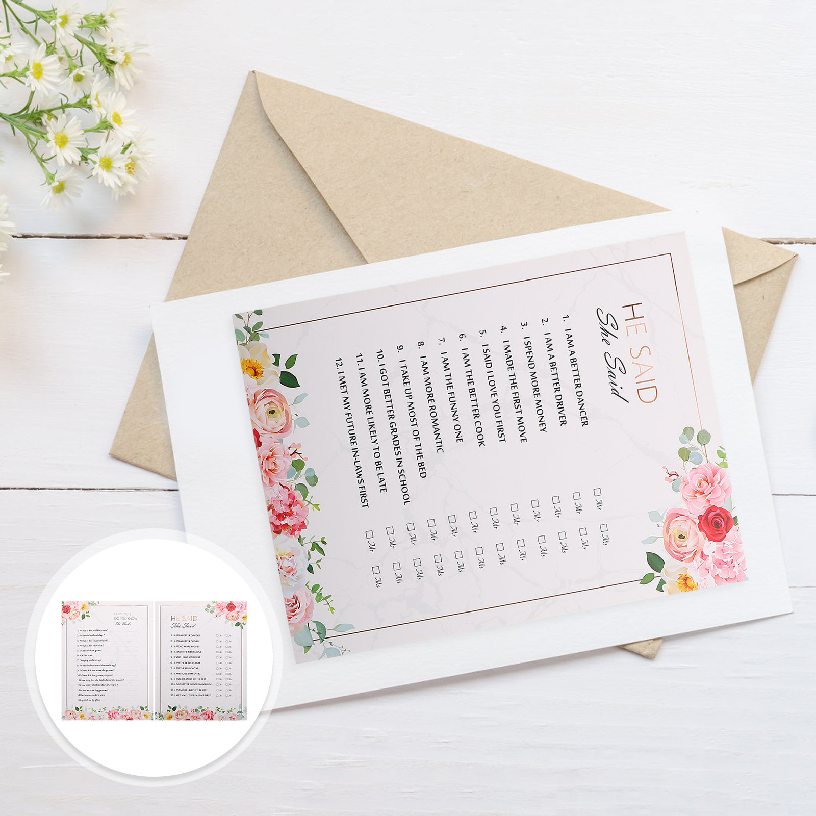 20Pcs Question Game Cards Uniq - Party Games Bachelorette 评论和价格